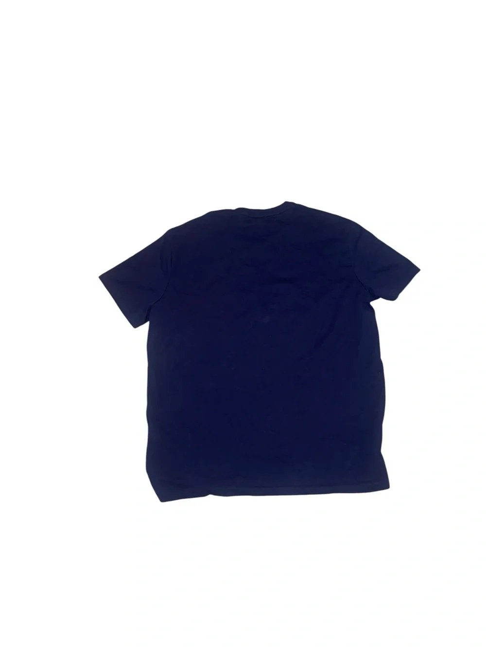Polo Ralph Lauren Men's T Shirt Blue Spellout Logo American Flag Size Medium